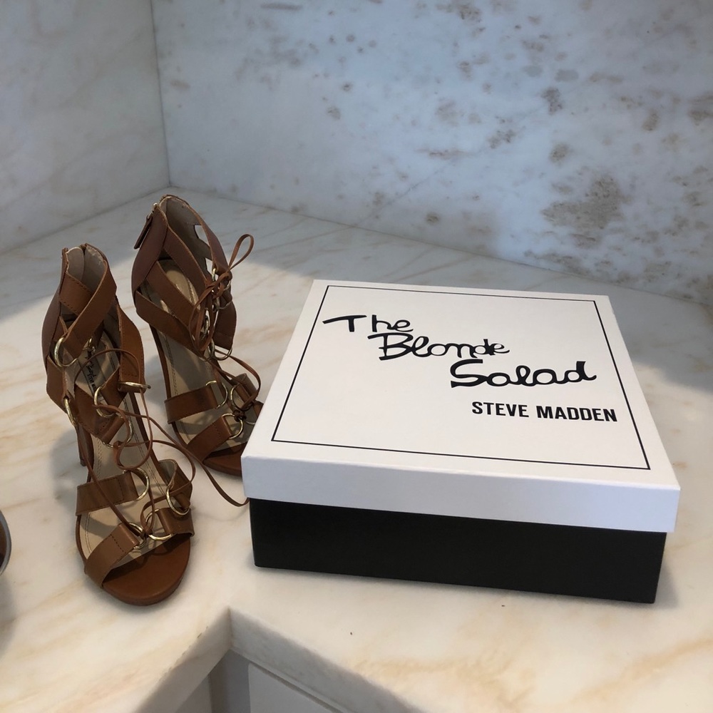 The Blonde Salad X Steve Madden Wrap Heel